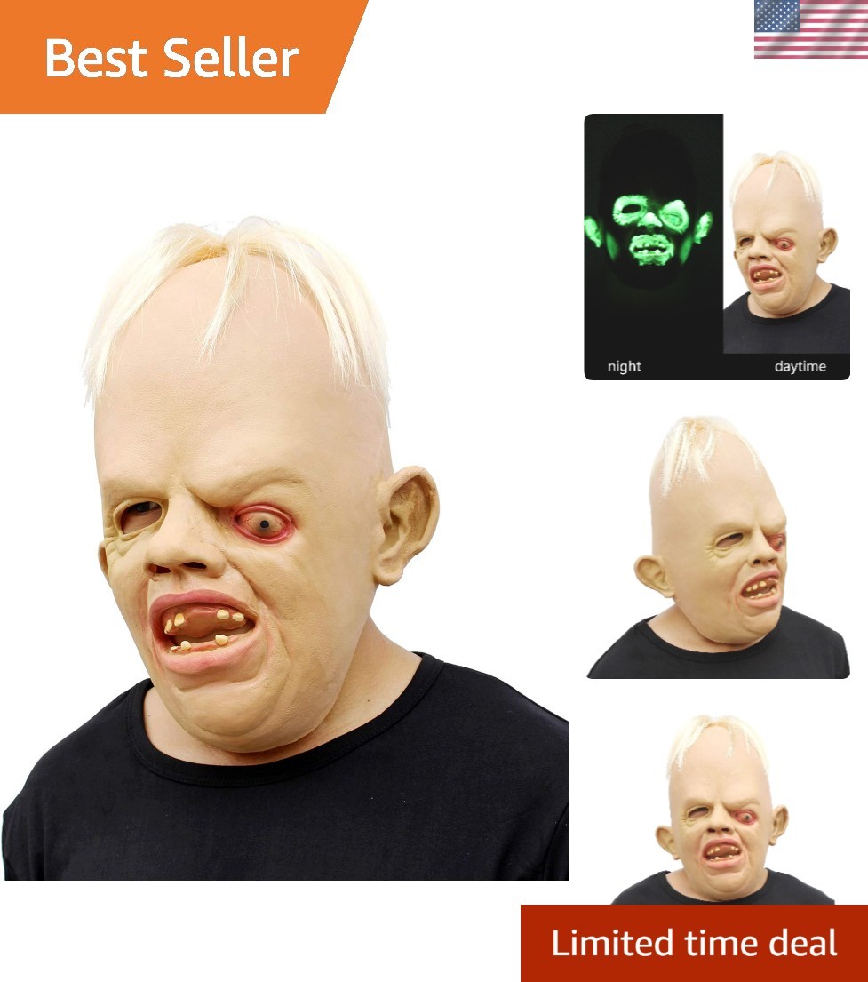 Scary The Goonies Sloth Mask Halloween Costume Full Head Horror Mask