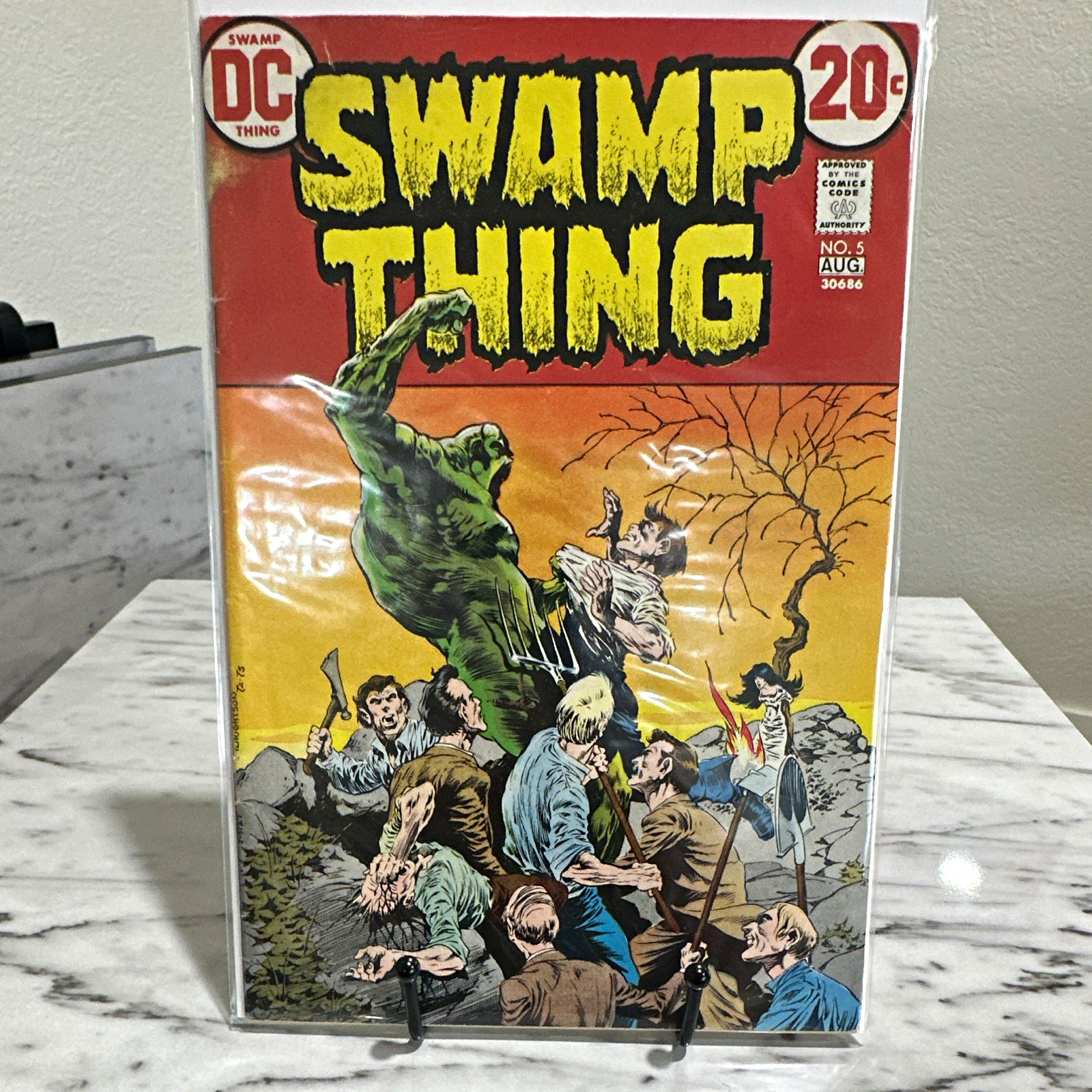 DC Comics Swamp Thing #5 (1973) Len Wein Bernie Wrightson 1st Print