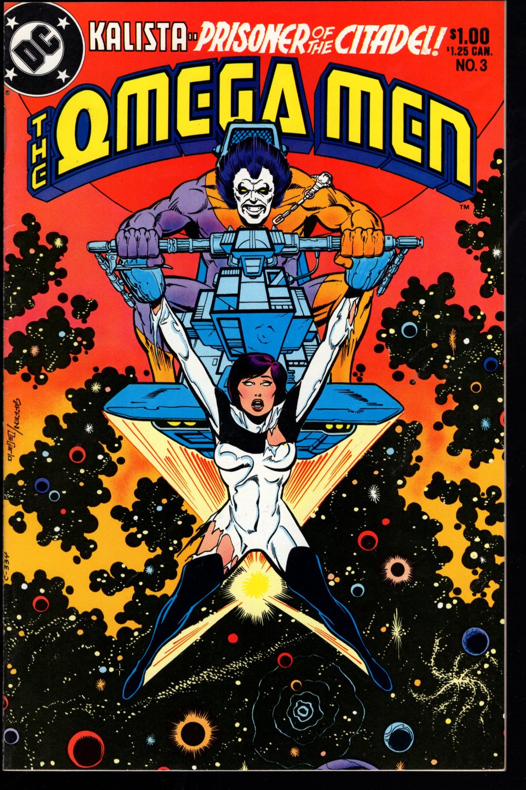 Omega Men #3 FN/VF 1st Lobo 1983