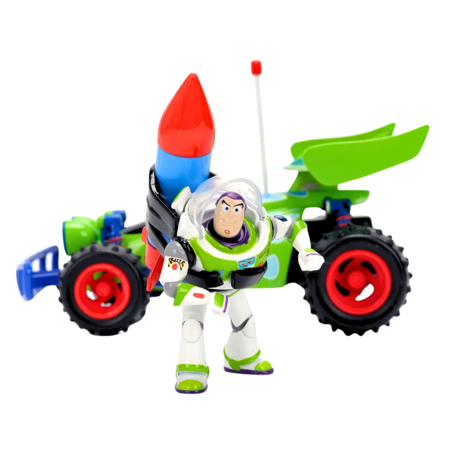 JADA TOYS TOY STORY BUZZ LIGHTYEAR & RC BUGGY DIECAST FIGURE SET NEW 1:24