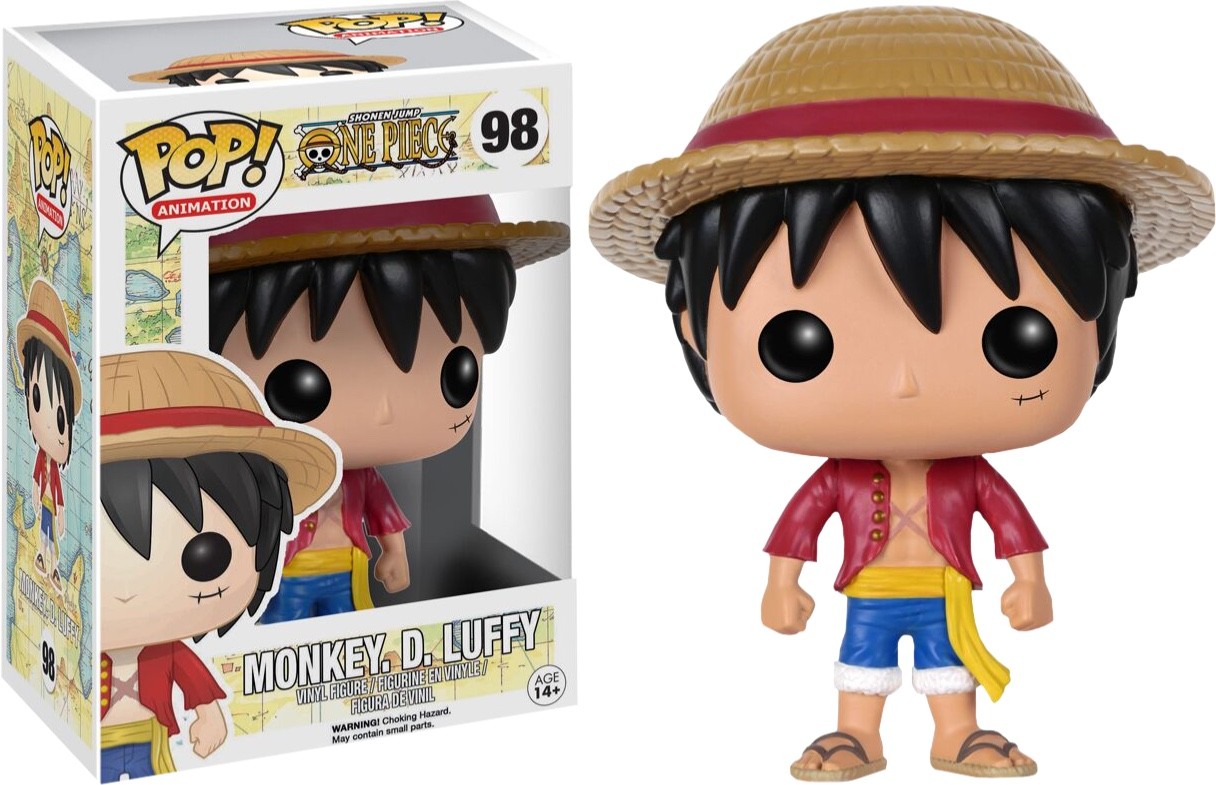 🔥Funko Pop Anima: One Piece - MONKEY D. LUFFY #98 VAULTED 2016 ORG REL PP🔥