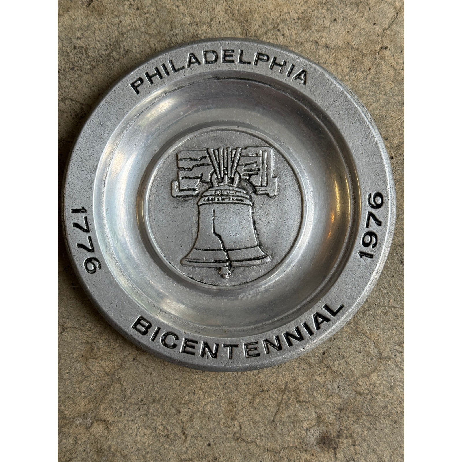 Vintage Pewtarex Philadelphia Bicentennial Liberty Bell 6\