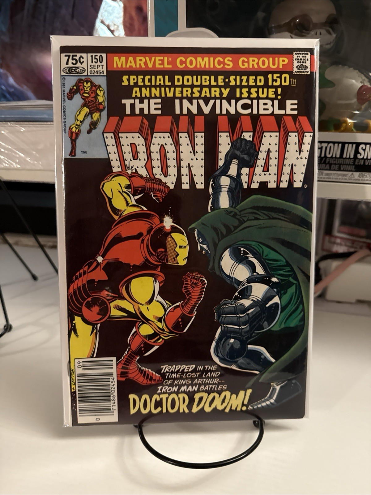 NEWSSTAND NM Invincible Iron Man #150 Marvel 1981 JOHN ROMITA COVER