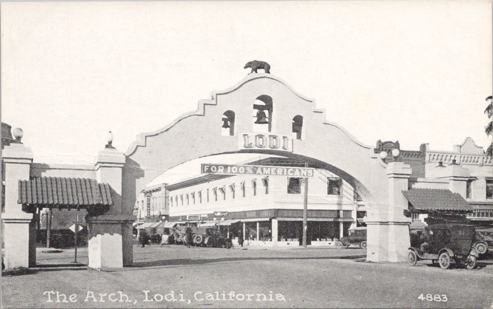 Photo PC Lodi California Street Scene \