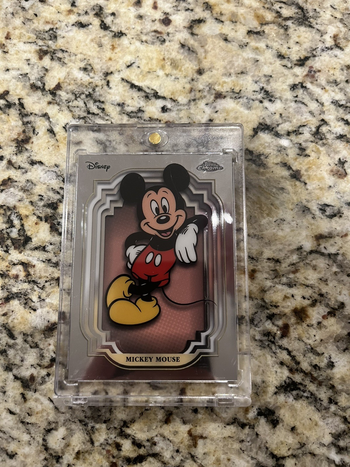 MICKEY MOUSE 2024 TOPPS CHROME DISNEY BASE #1