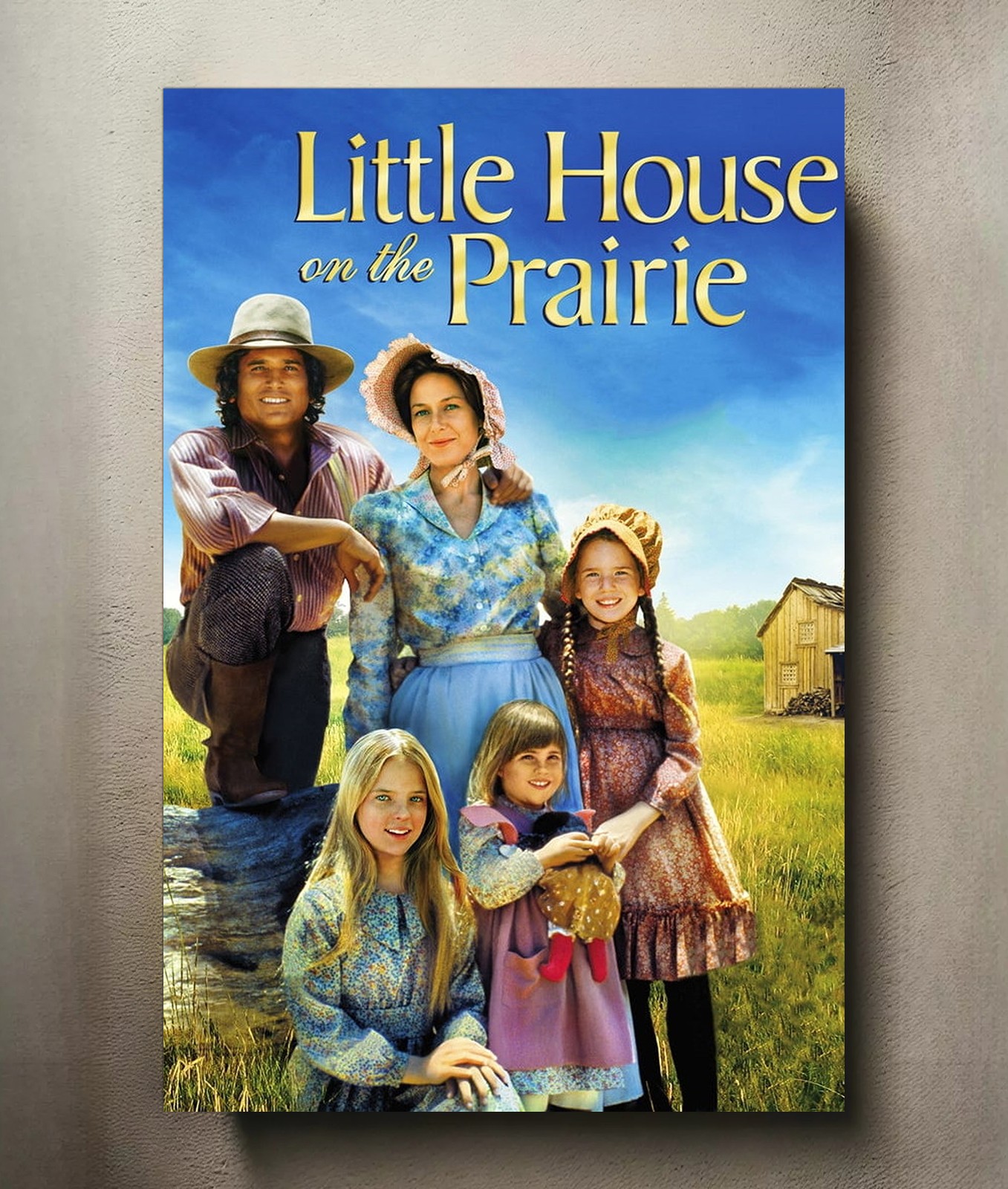 Little House on the Prairie 8x12 Metal TV Show Poster Sign