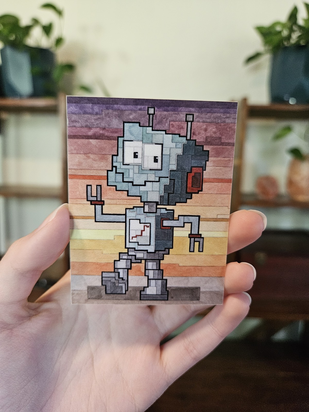 VeeFriends - Rare Robot - Adam Lister Print Sticker