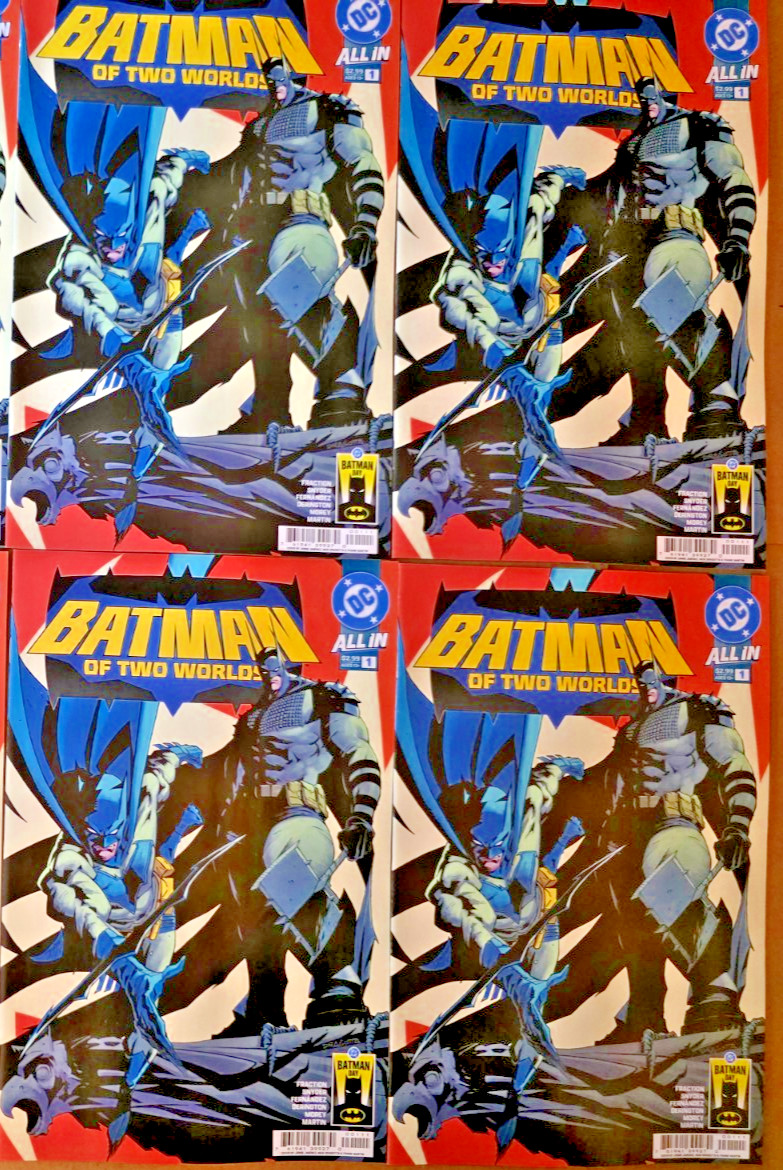 BATMAN OF TWO WORLDS #1 BATMAN DAY 2026 DC COMICS NM NICK DRAGOTTA - 4 COPIES