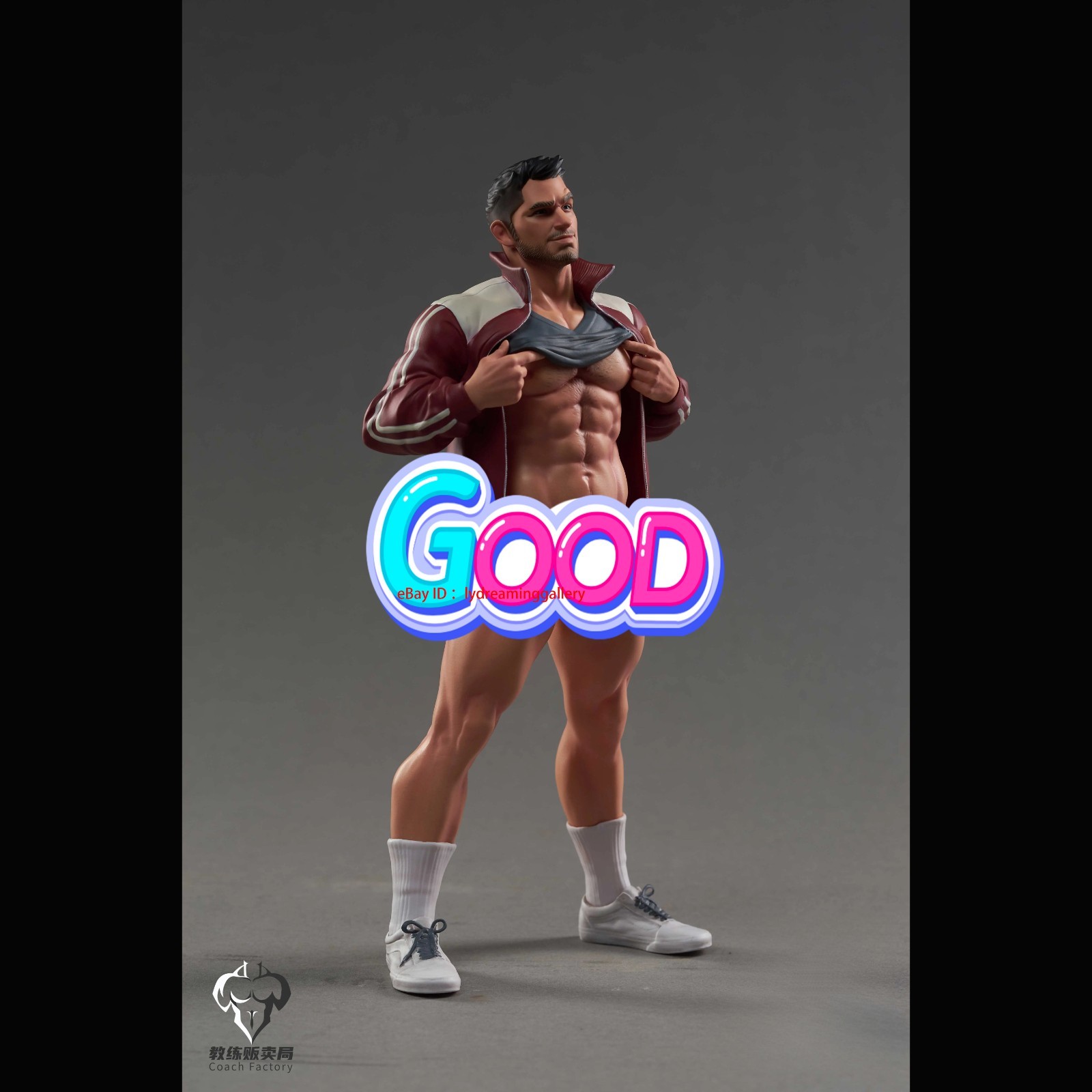Coach Factory Gymnastics Coach Demian 1/6 Scale Limited Edition Statue Figure