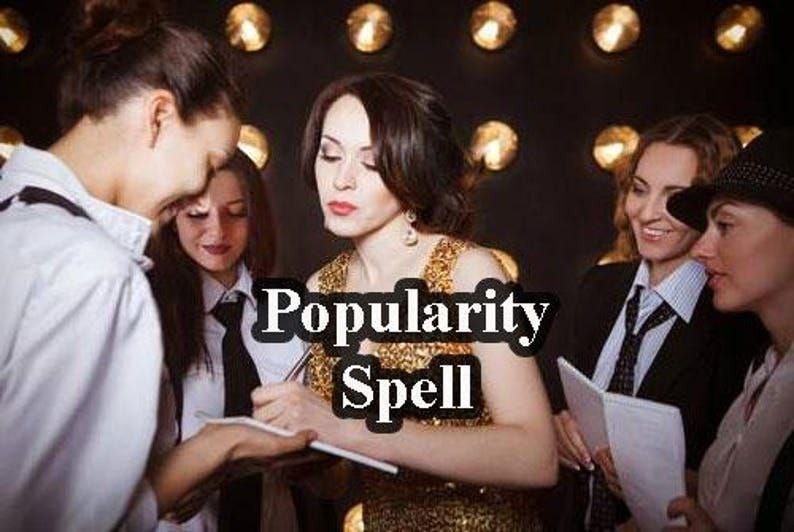 Powerful Supernatural Popularity Spell – Boost Your Charm and Attract Attention