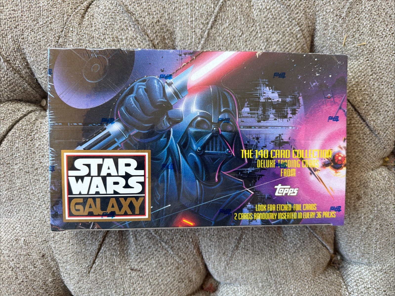  1993 Topps Star Wars Galaxy Series 1 Sealed Trading Card Box 36 Packs Vintage