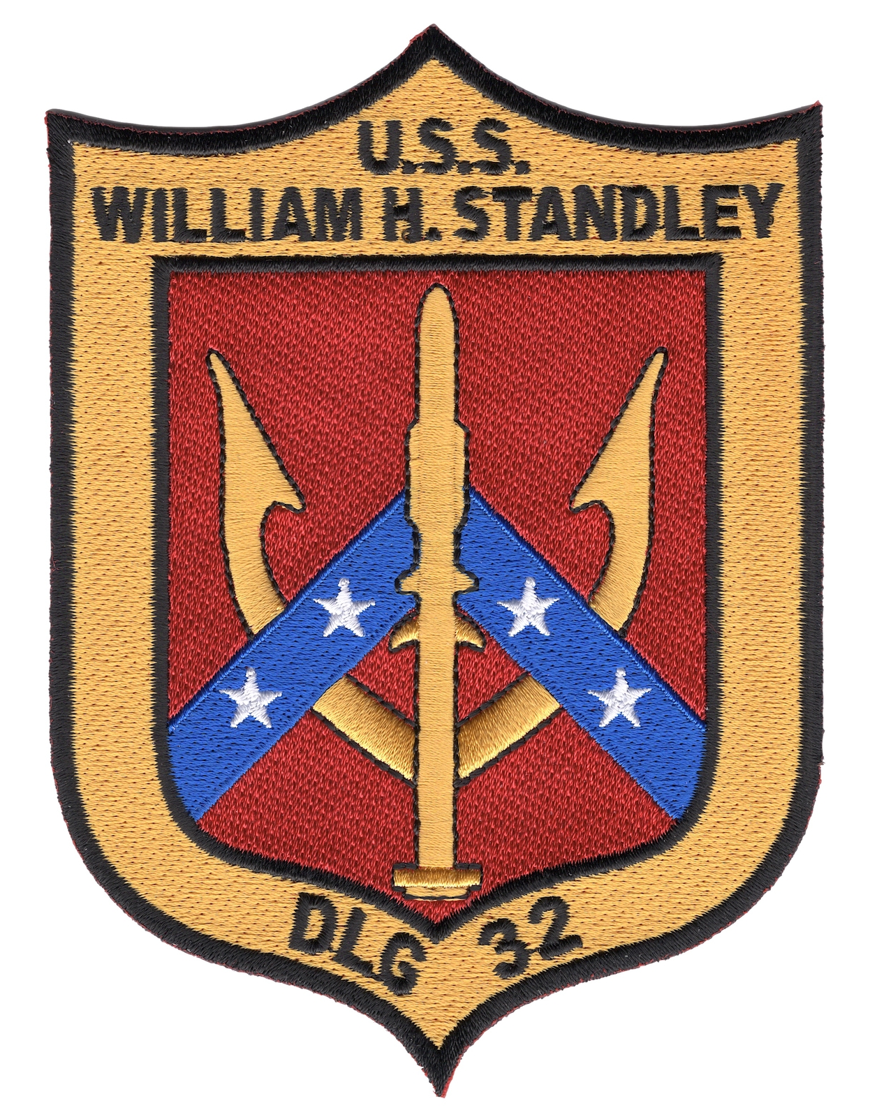 DLG-32 USS William H Standley Patch