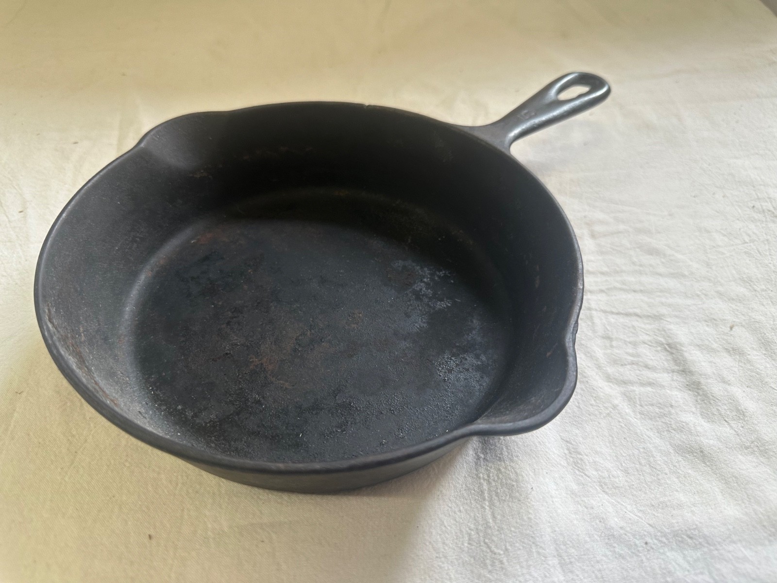 Vintage Crescent Foundry Ozark #5 Cast Iron Skillet 255