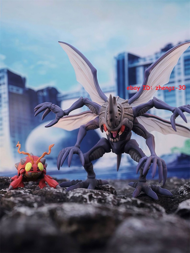 H16CM Digimon Alphamon Figure PVC Model GK Statue Collectibles W/Box Xmas Gift