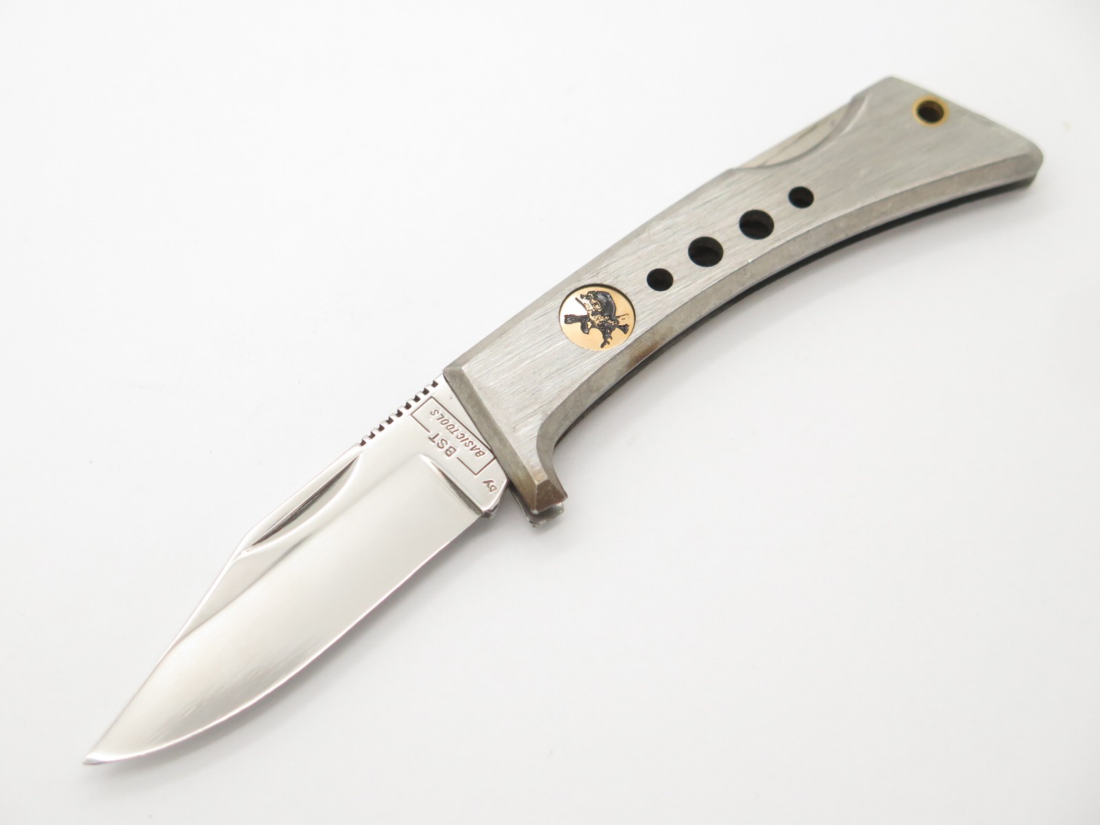 Vintage 80s BST Nakamura Seki Japan Lockback Folding Pocket Knife (Unfinished)