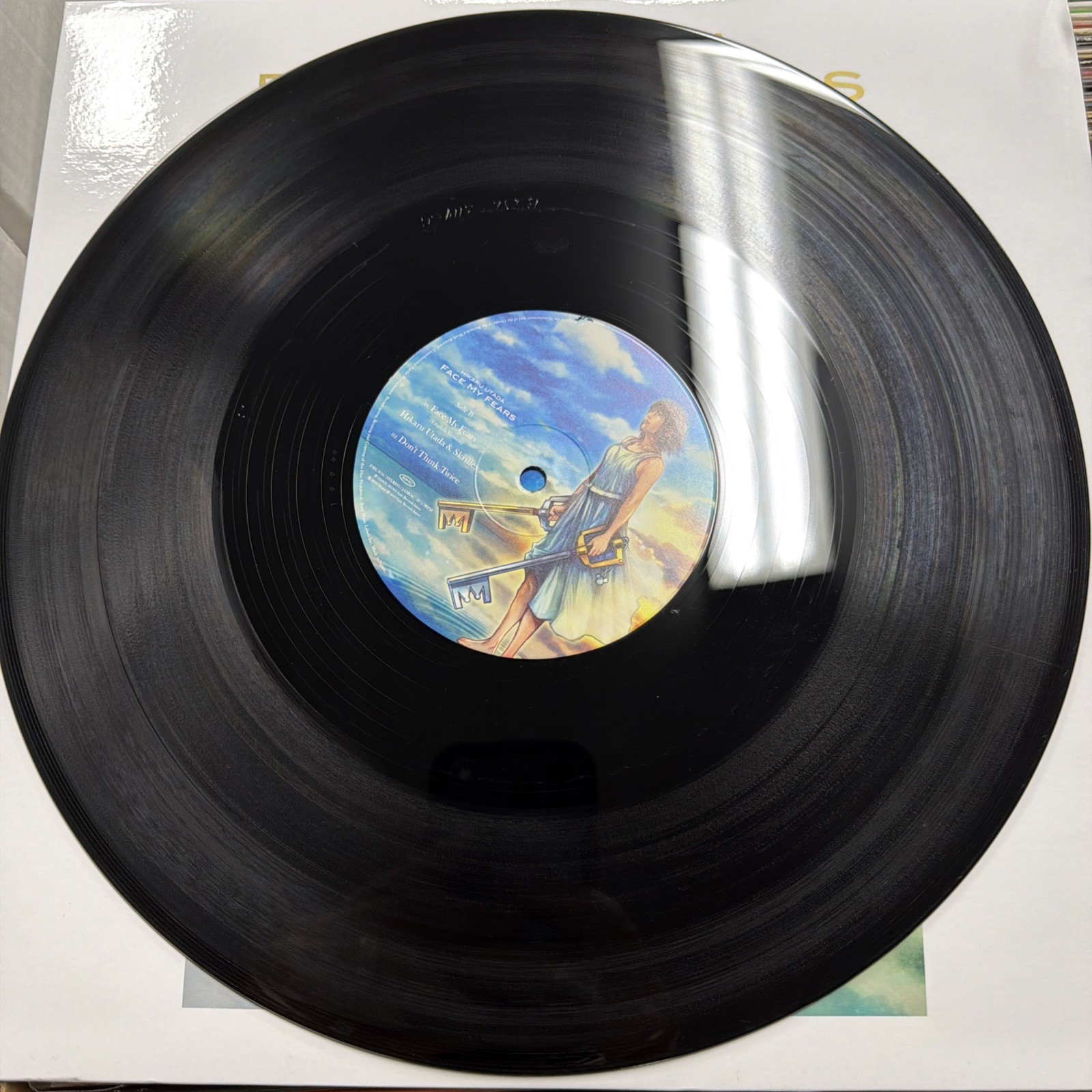 Utada Hikaru Face My Fears Vinyl Record Kingdom Hearts III Japan Limited - clean