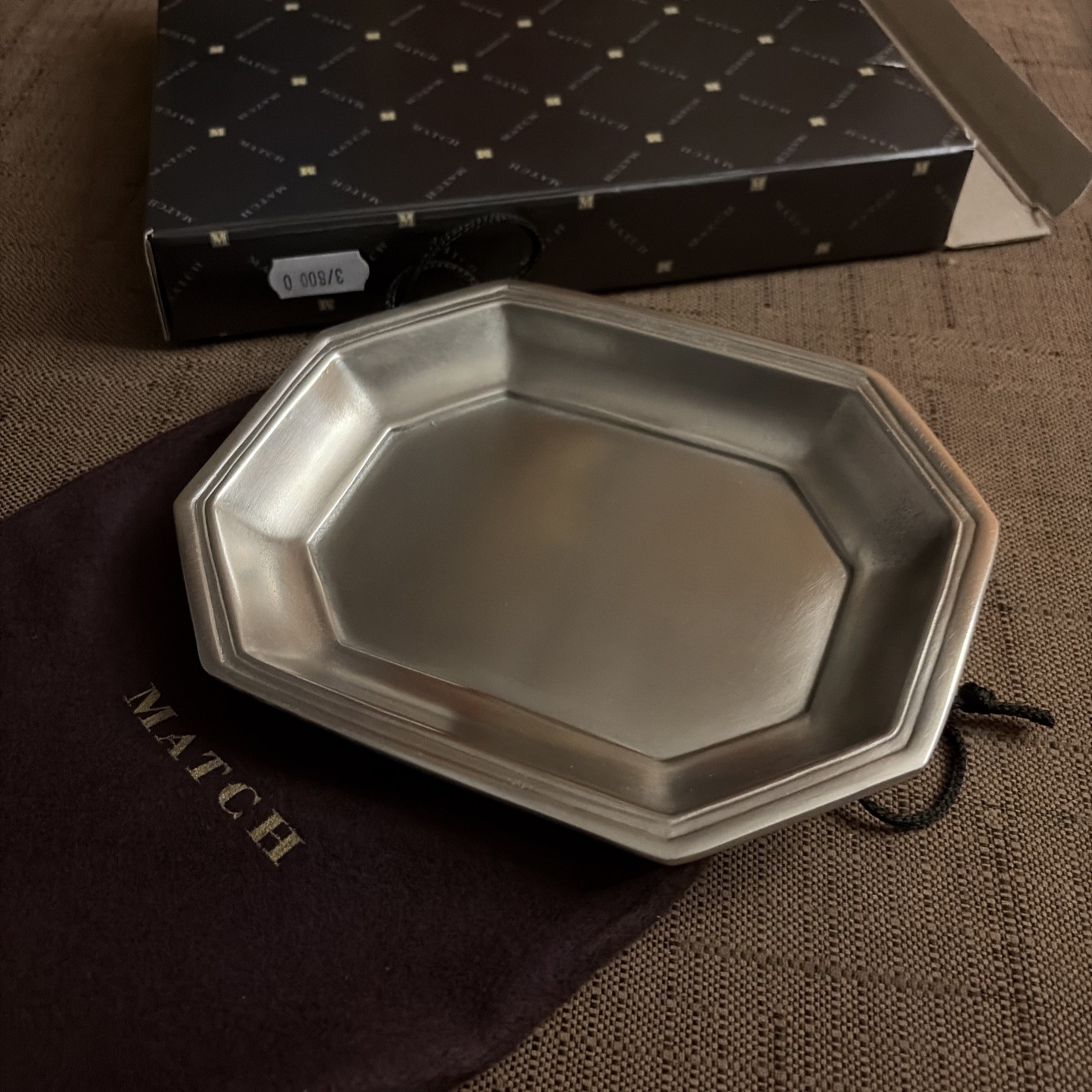 Match Pewter Dolomiti Soap Dish A800.0