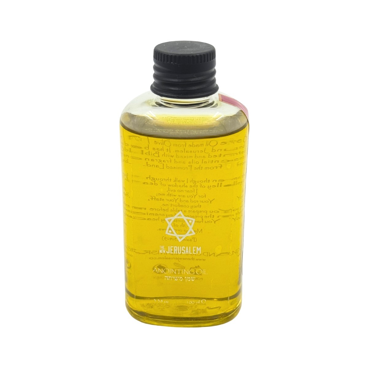 Anointing Oil Rose of Sharon 100 ml /3.4 Oz from Jerusalem Israel