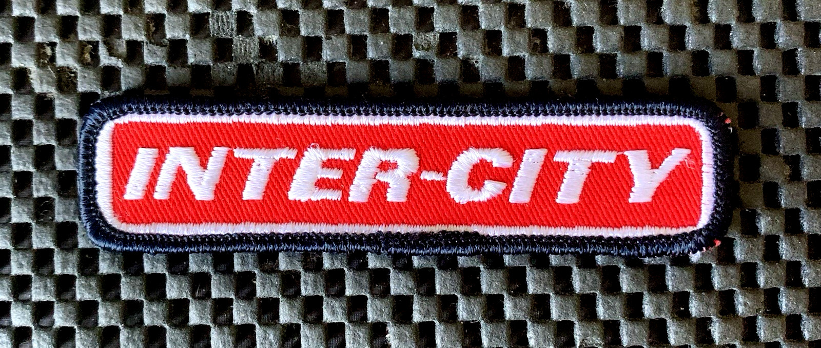 INTER-CITY EMBROIDERED SEW ON ONLY PATCH TRUCKING LINE 4 1/4