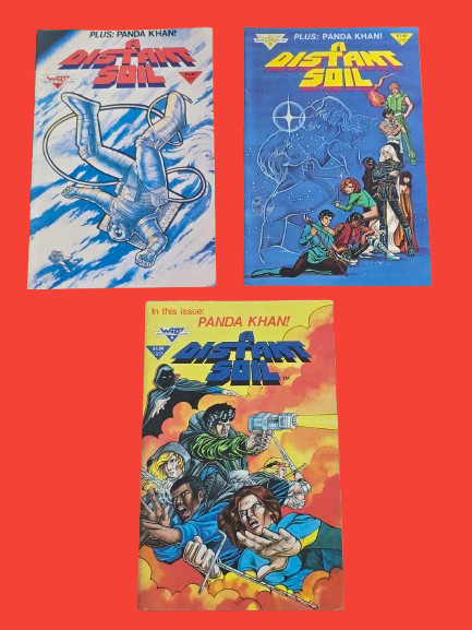 A Distant Soil #7, #8 & #9 Set 1985-1986 WaRP Graphics Colleen Doran