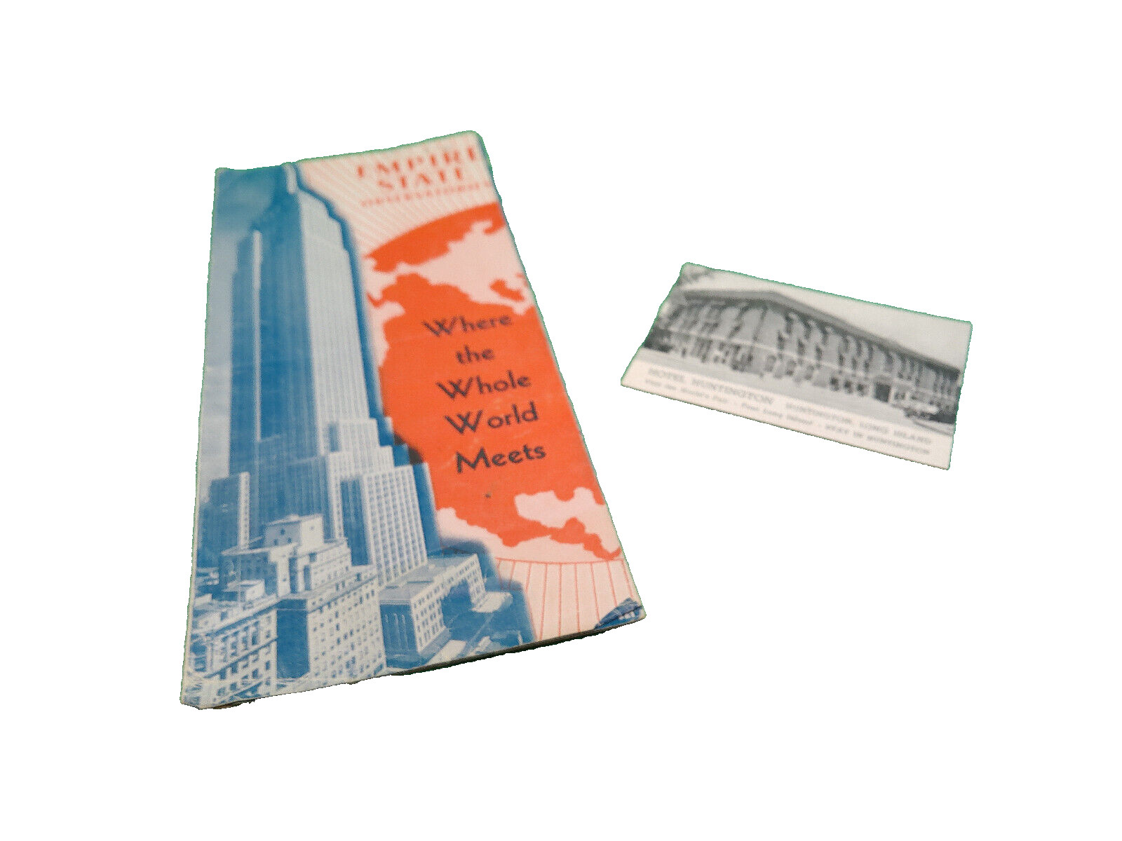 NY Worlds Fair 1939 1940 Empire State Bldg Hotel Huntington Long Island lot 2