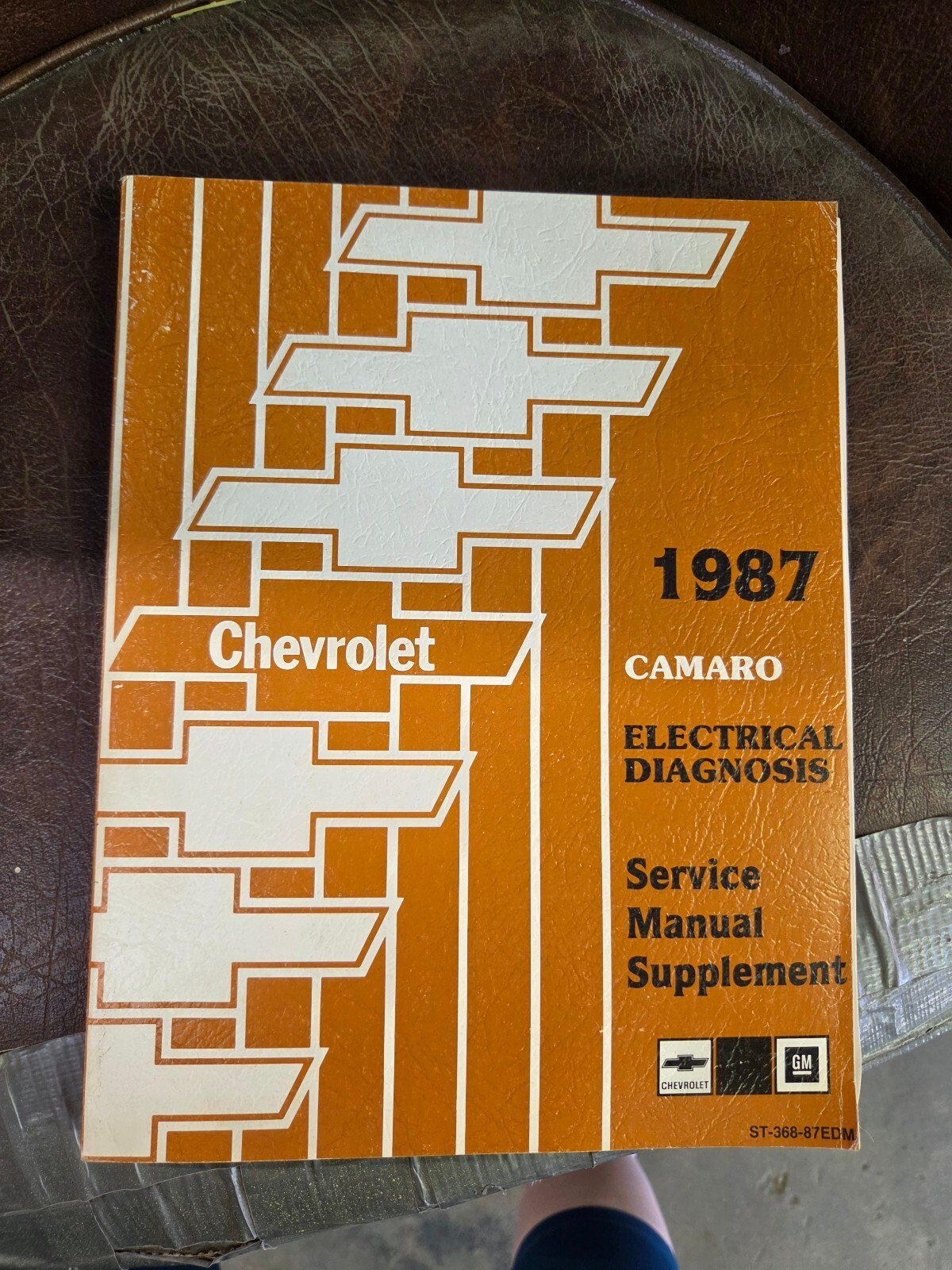 1987 Chevrolet Camaro Electrical Diagnosis Service Manual Supplement