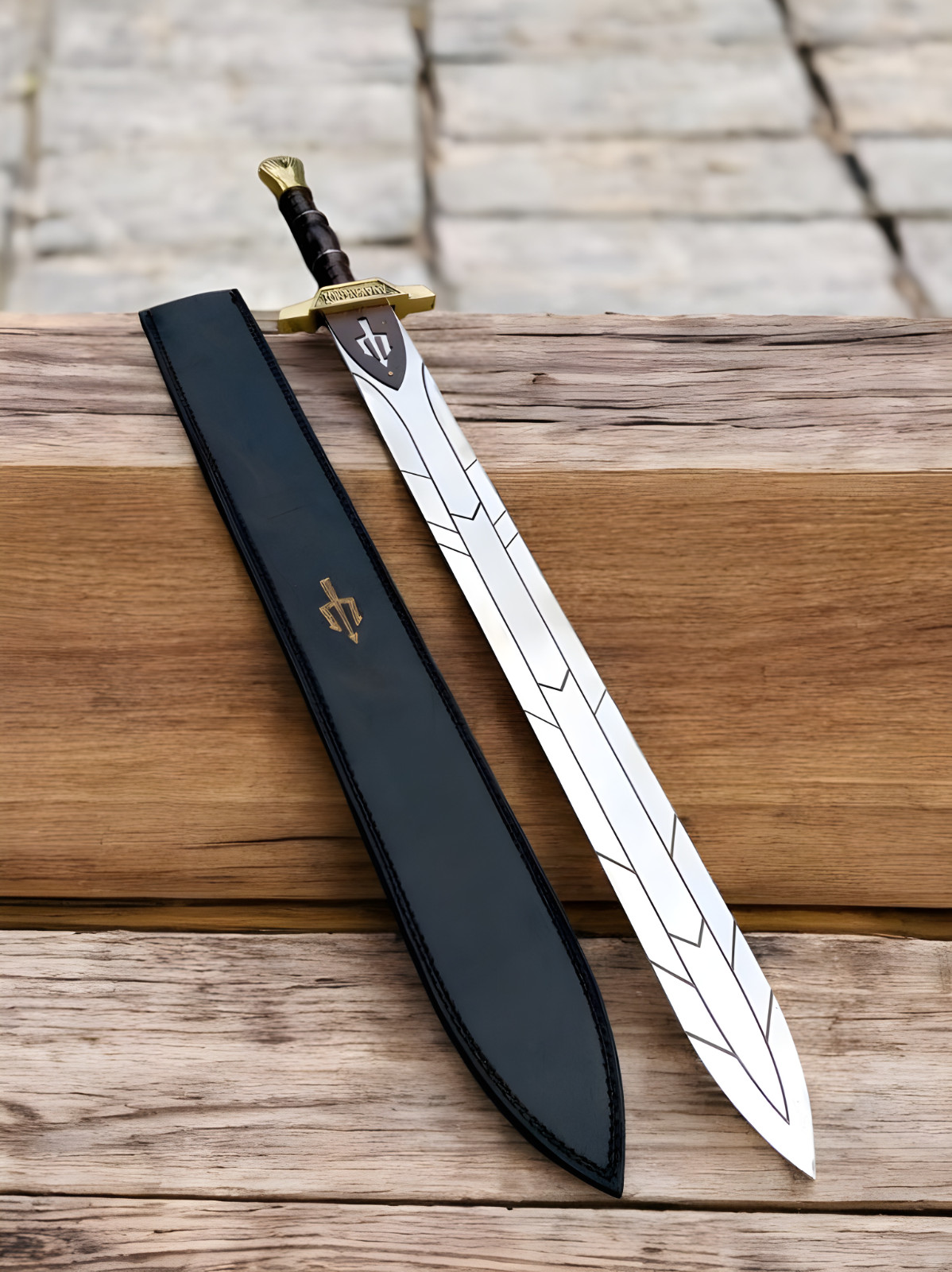 Handcrafted Riptide Sword | Anaklusmos Sword | Percy Jackson Inspired Collectors