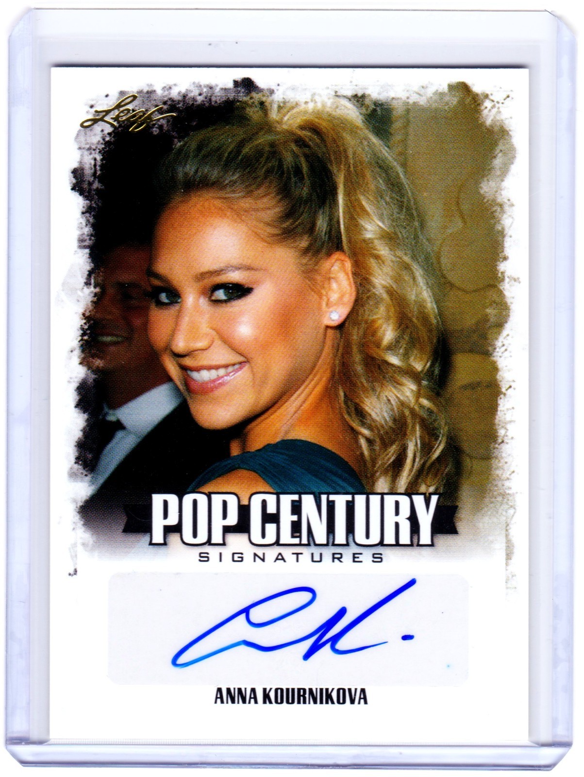 Anna Kournikova 2015 Leaf Pop Century Autograph Card Tennis Star Auto