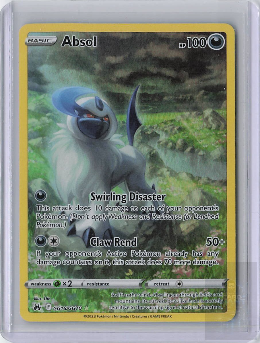 ABSOL GG16/GG70 Crown Zenith Galarian Gallery POKEMON HOLO NM