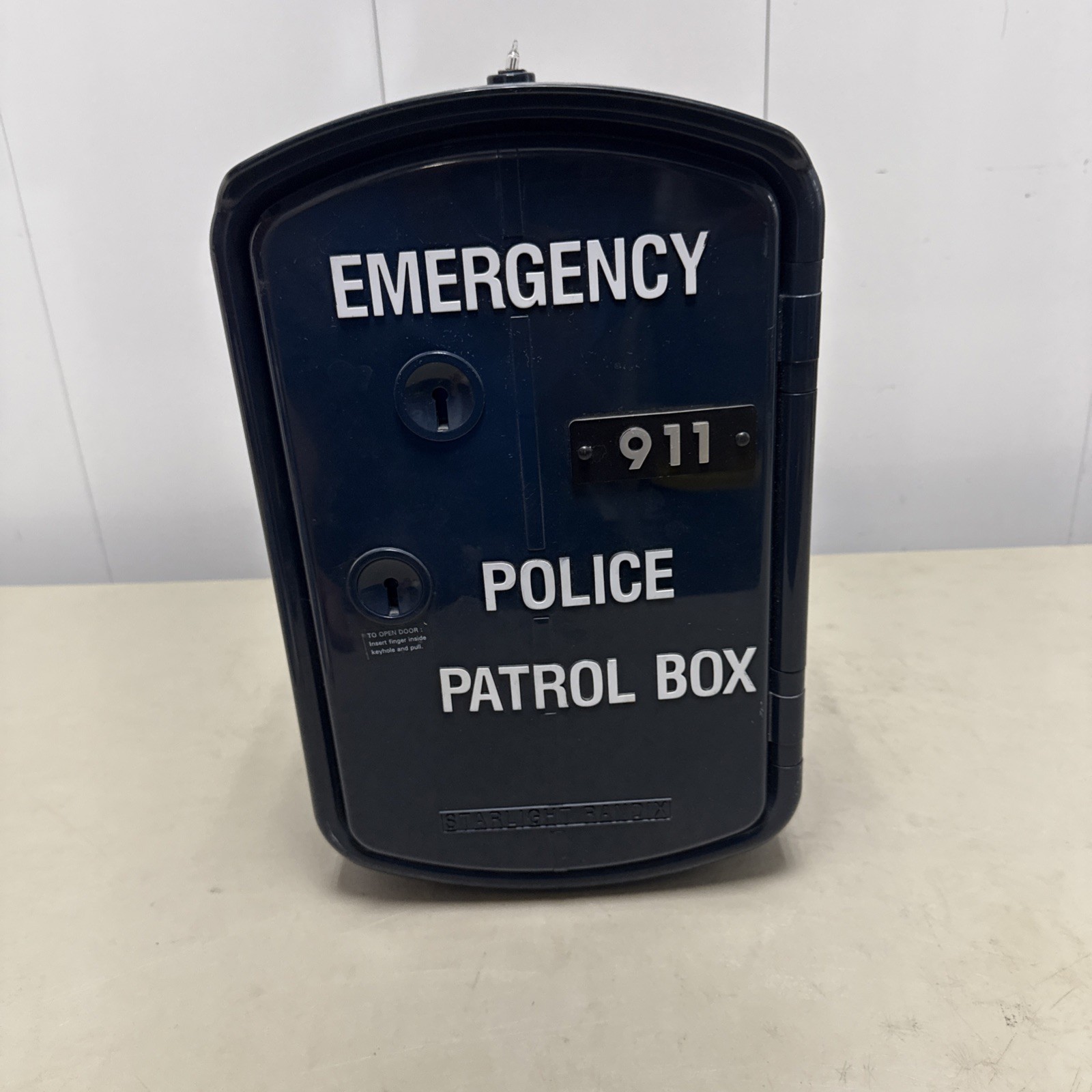 Starlite Randix PB-104 Police Patrol Call Box Telephone Vintage 911 Emergency