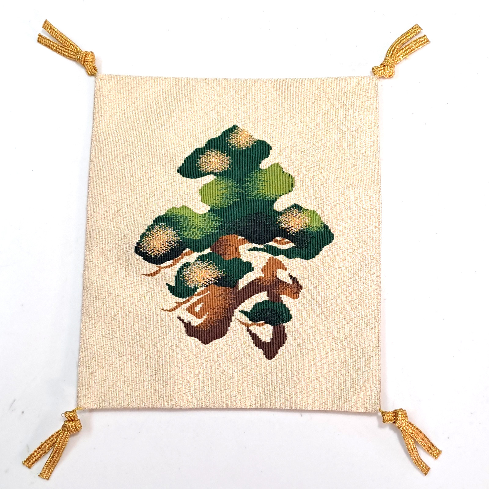 Japanese Fukusa Furoshiki Silk Cloth Kotobuki Shibori Auspicious Ceremony F39