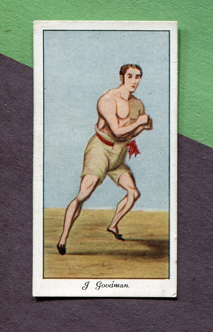 1930 STEPHEN MITCHELL OLD SPORTING PRINTS TOBACCO CARD #19 J. GOODMAN
