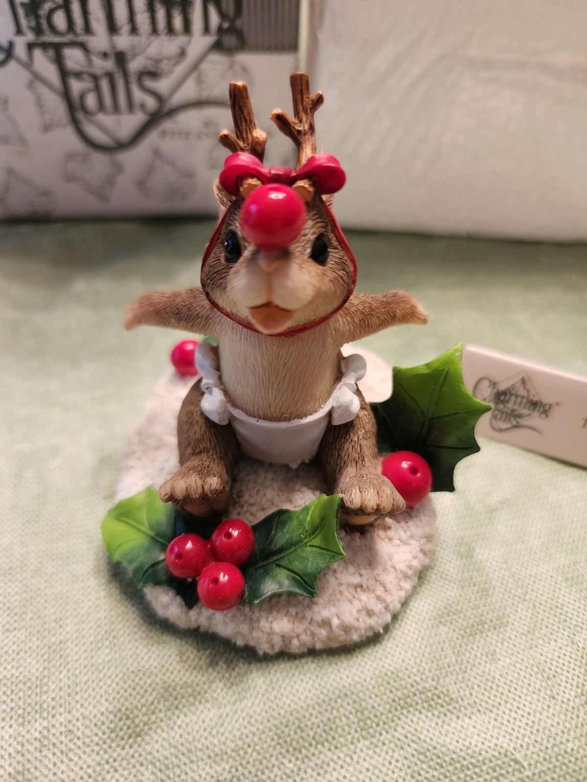 Charming Tails 'The Littlest Reindeer' Figurine