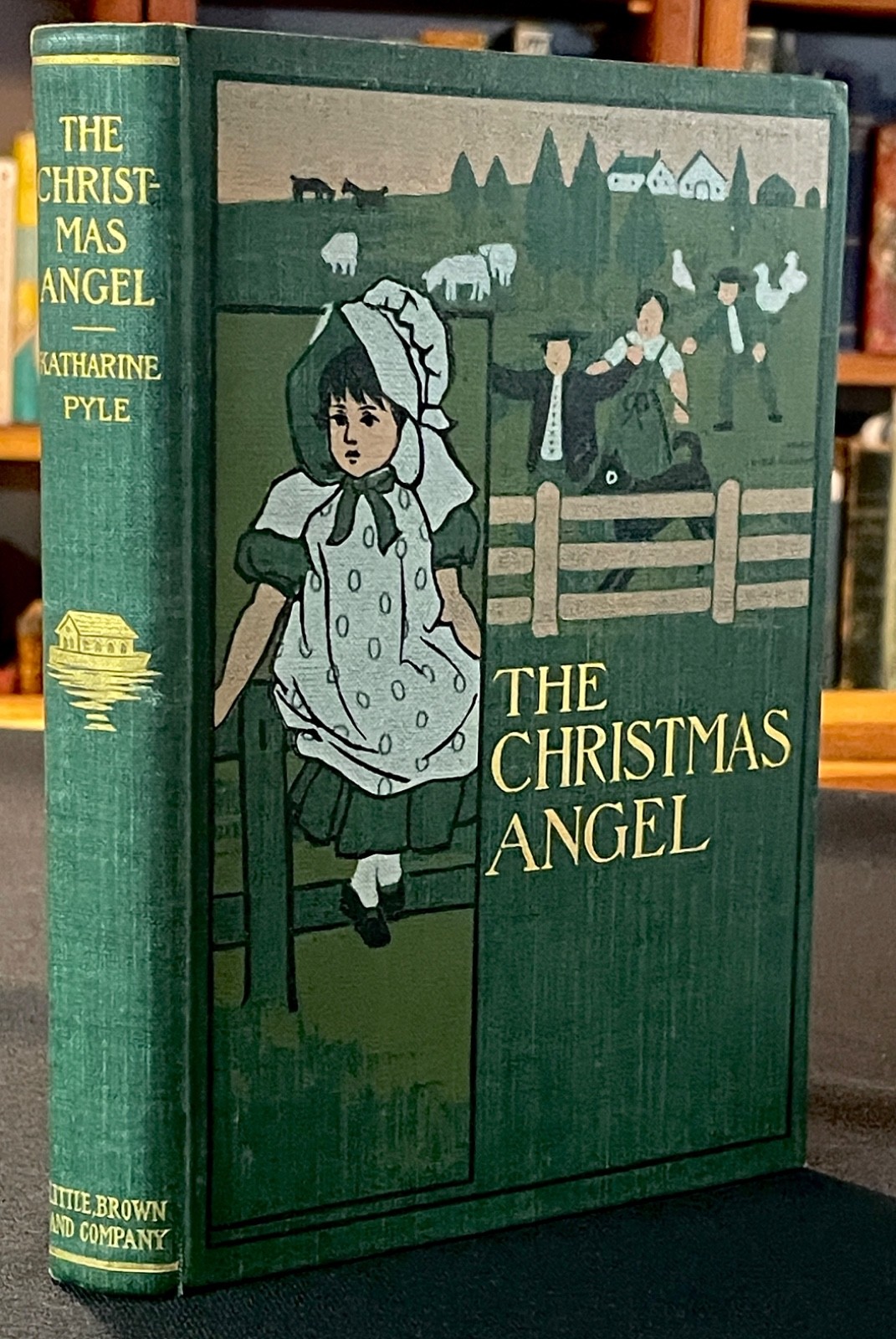 Antique Christmas Book 1900 First Ed Katharine Pyle Illustrated Santa Claus VG+