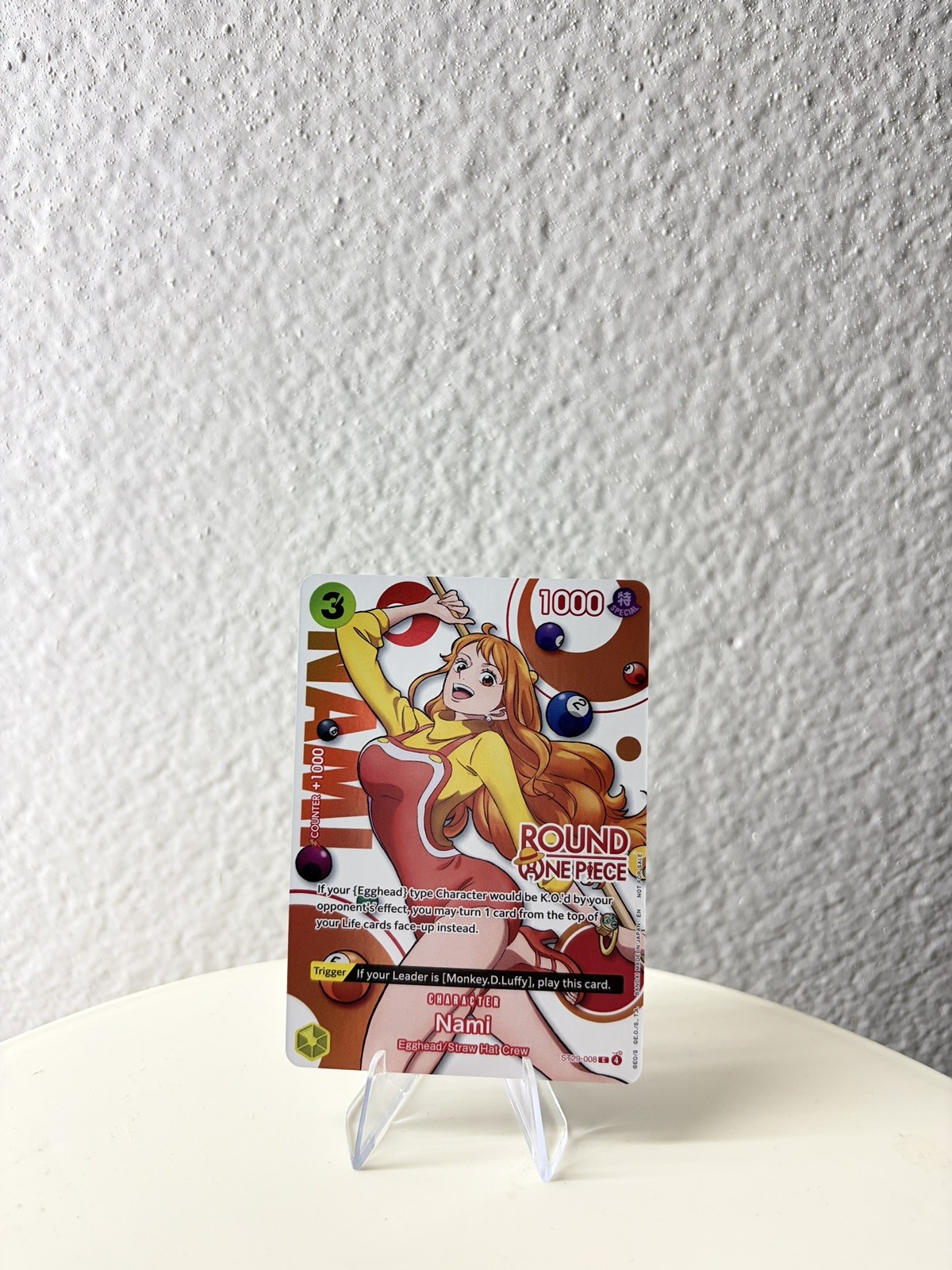 One Piece Nami ROUND1 Promo pack ST29-008 Promotion Card English