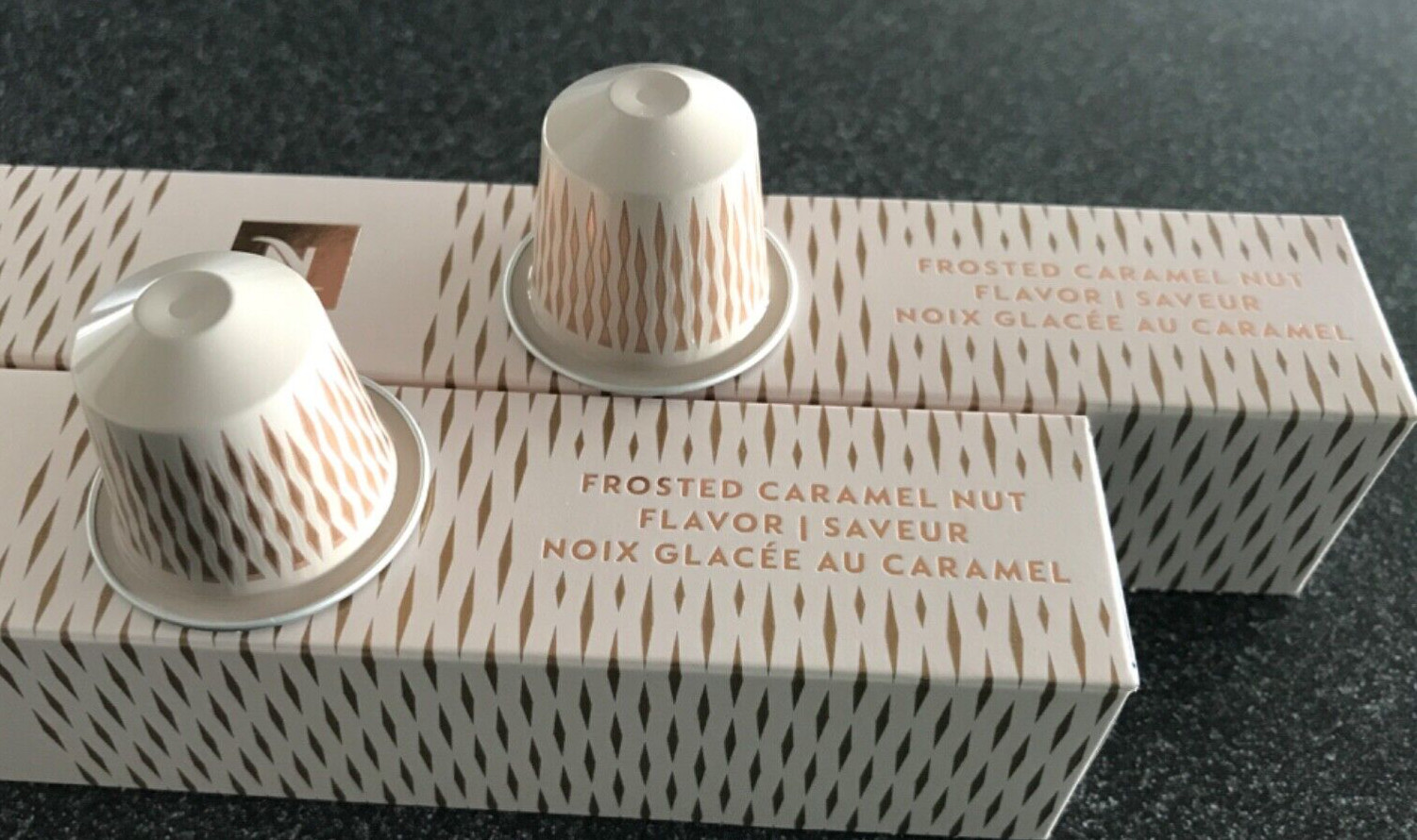 Nespresso Frosted Caramel Nut  ORIGINAL LINE Limited Edition 20 Capsules  NWOT