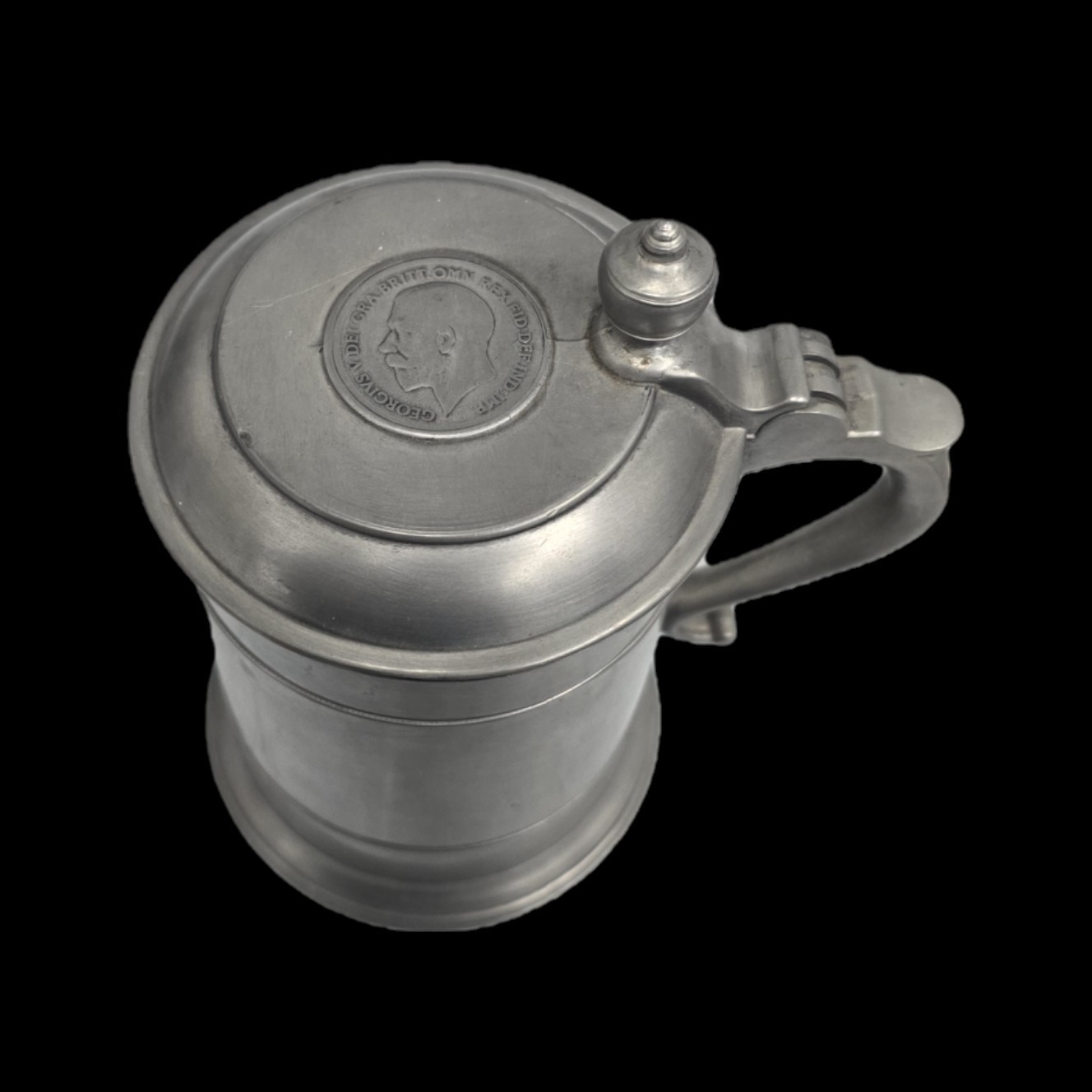 English Pewter Tankard King George V 1911-1936 VERY RARE