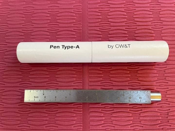 CW T Pen Type-A seamless stainless steel pen #14f4b5