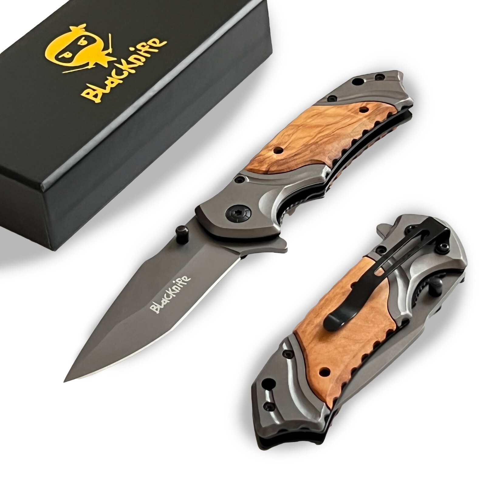 Tactical Knife Hunting Camping Survival Fishing Outdoor Folding Pocket Knives