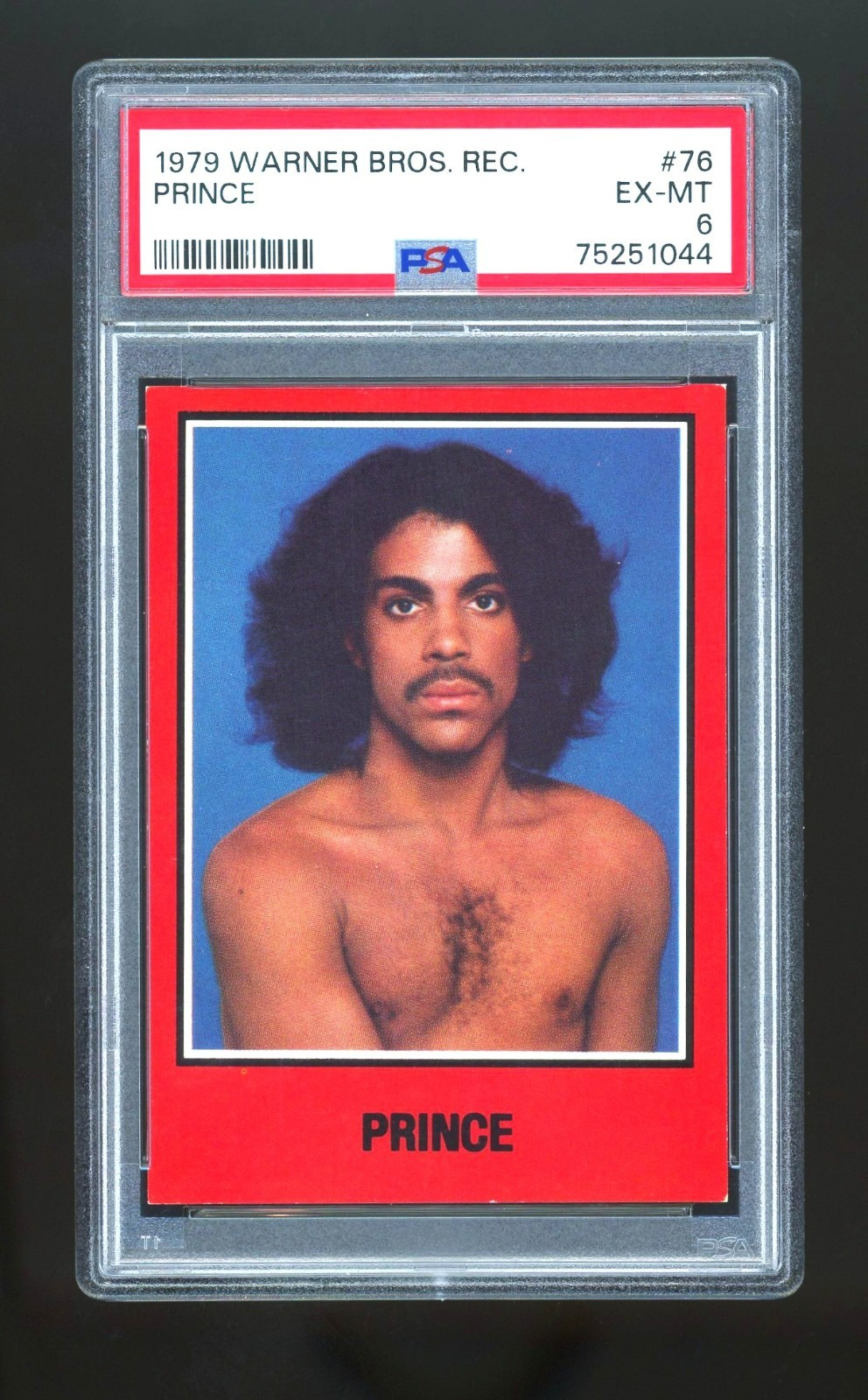 RARE & ICONIC 1979 Warner Bros. Prince (PSA 6) (LOW POP)