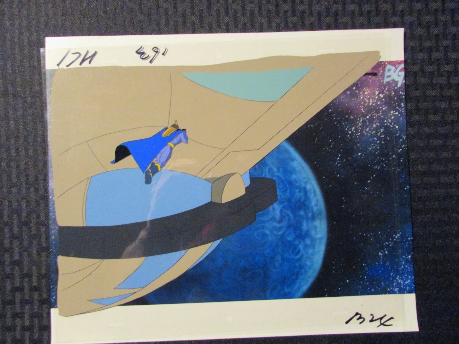 1996 CAPTAIN SIMIAN & THE SPACE MONKEYS Cartoon Animation Cel B24
