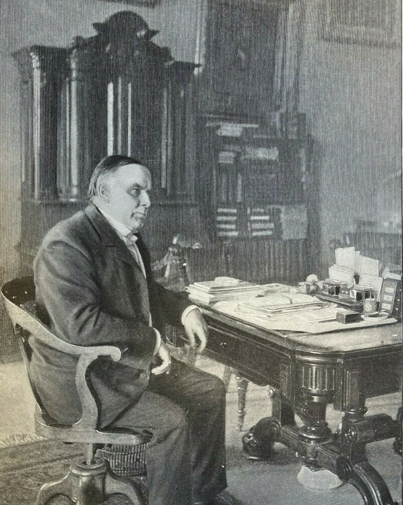 1898 Vintage Illustration President William McKinley