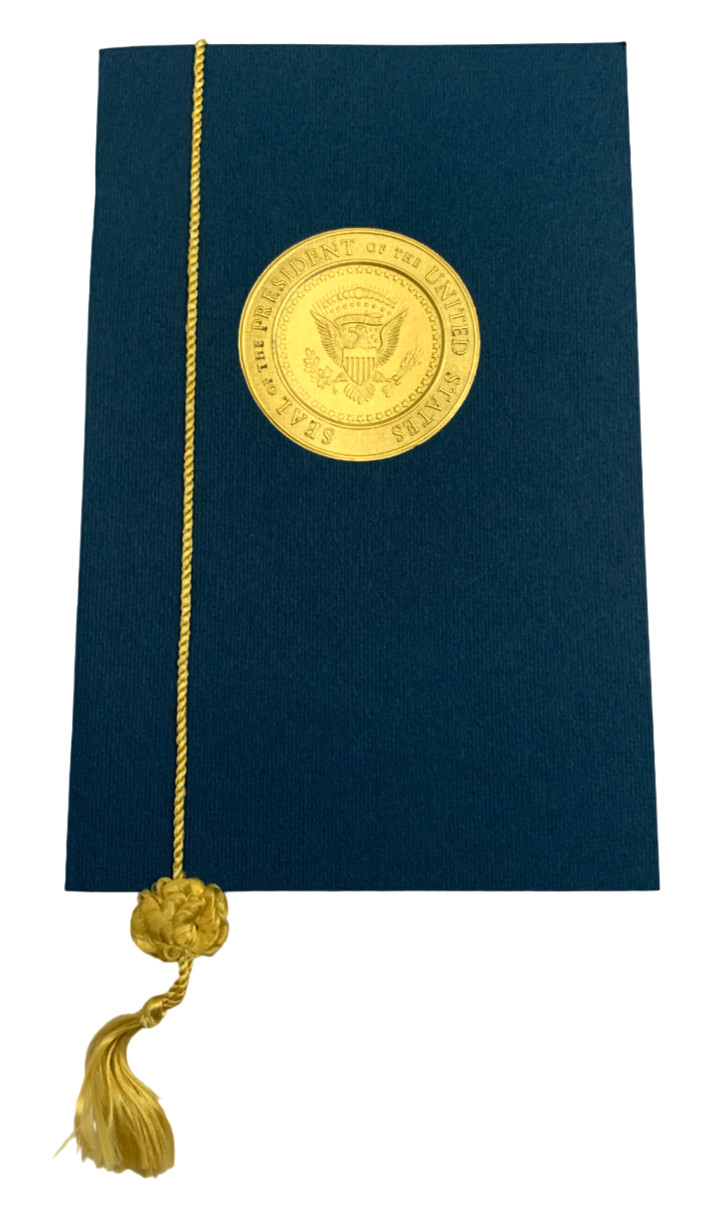 Official 2004 Ronald Reagan Lying in State U.S. Capitol Rotunda Program