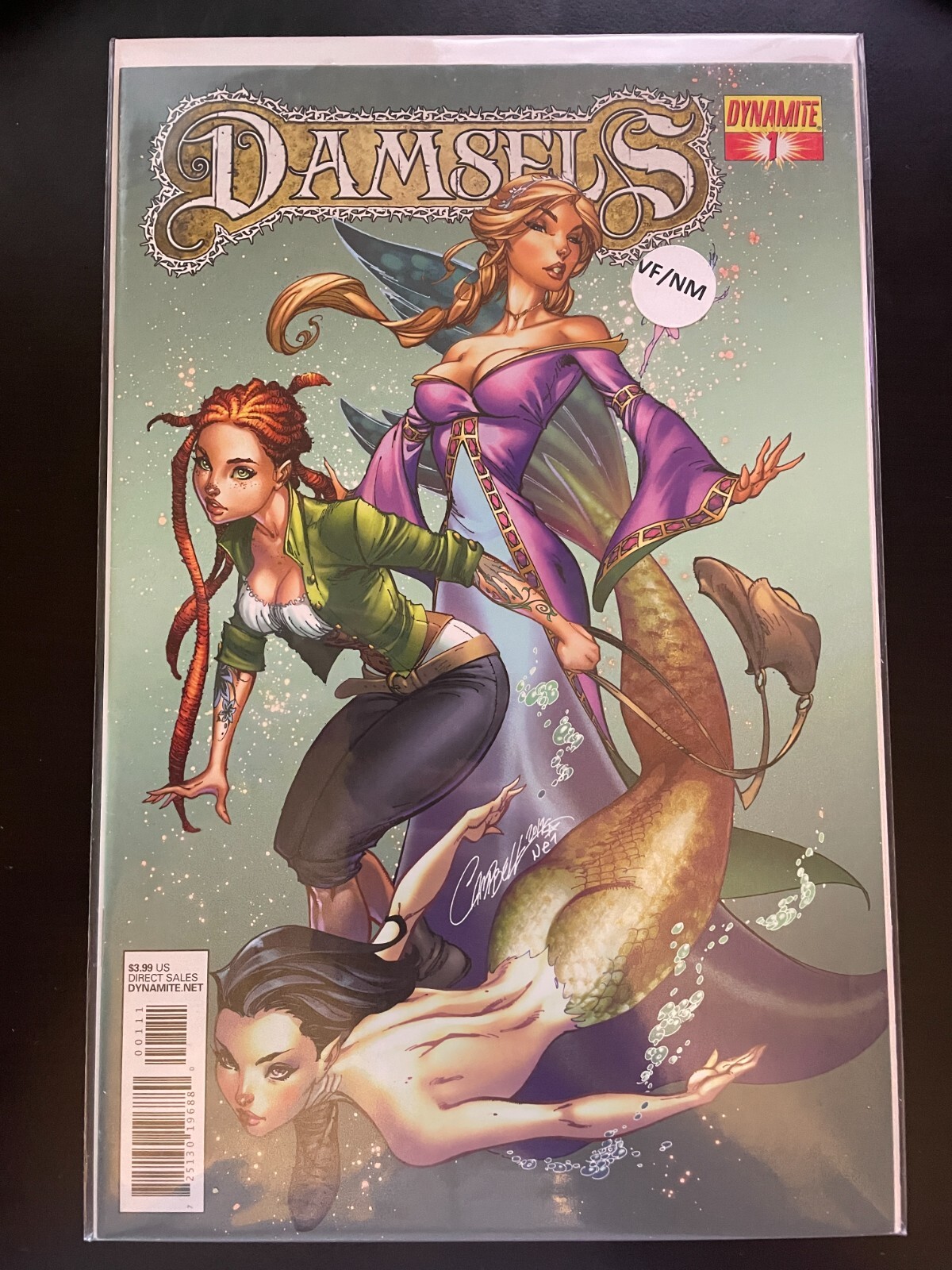 DAMSELS | DANGER GIRL | DARKNESS | HUGHES | CAMPBELL | SPECIAL | IMAGE | VARIANT