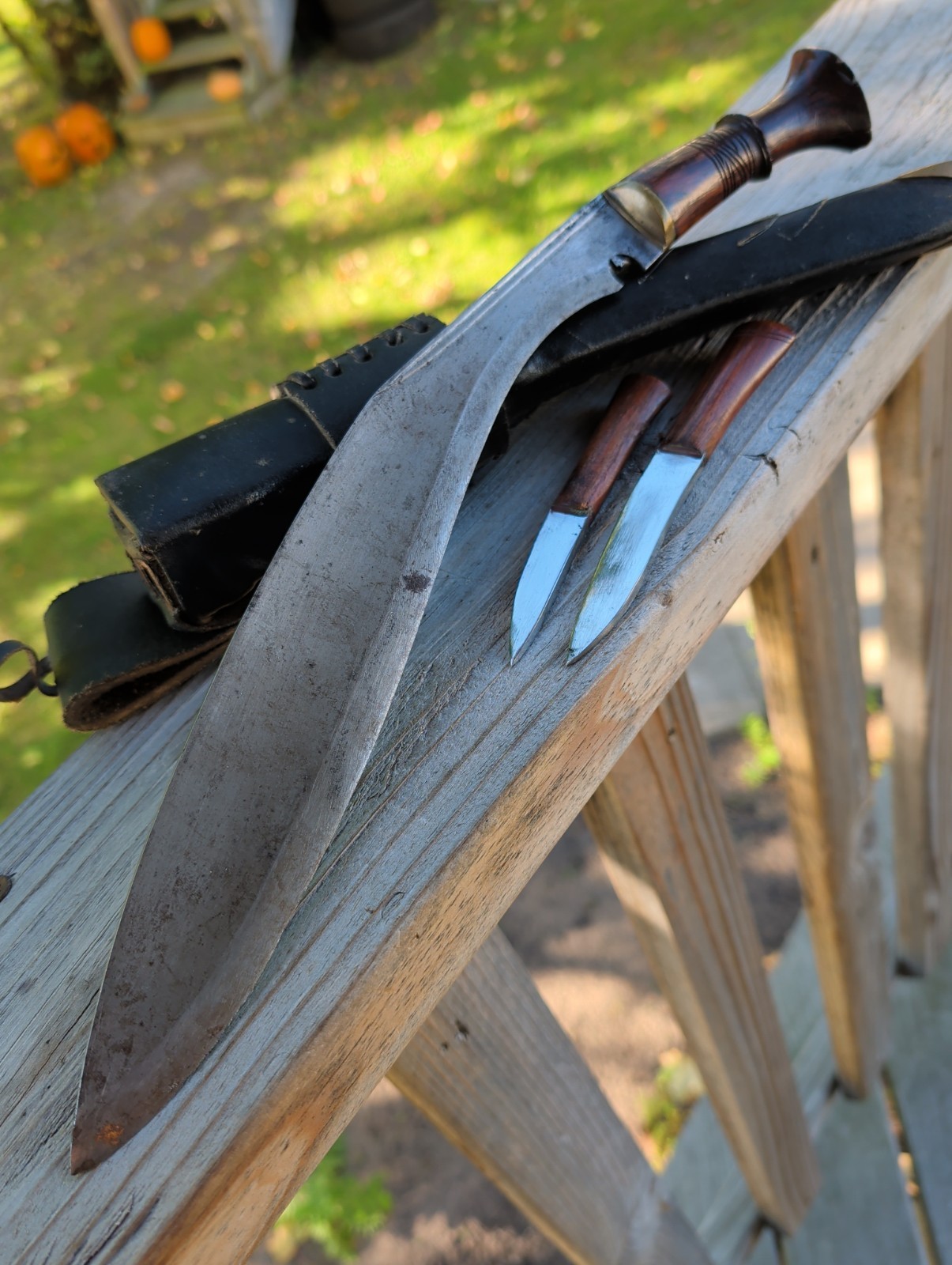Vintage Nepalese Ang Khola Kukri Knife 12