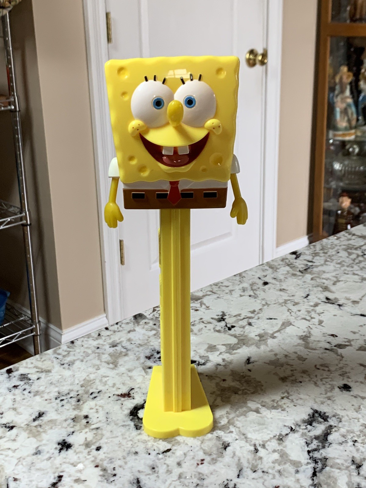Large 12” SpongeBob Square Pants Rare 2011 Pez Dispenser Viacom