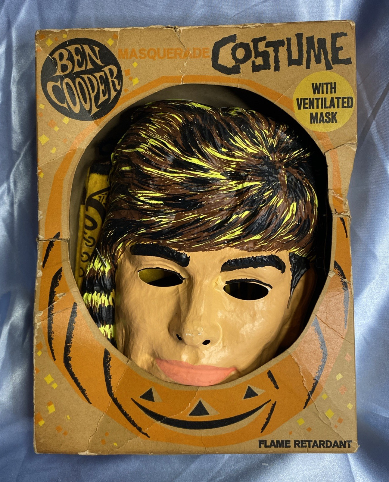 1960s DANIEL BOONE TV Show Halloween Costume Set BEN COOPER Fess Parker RARE