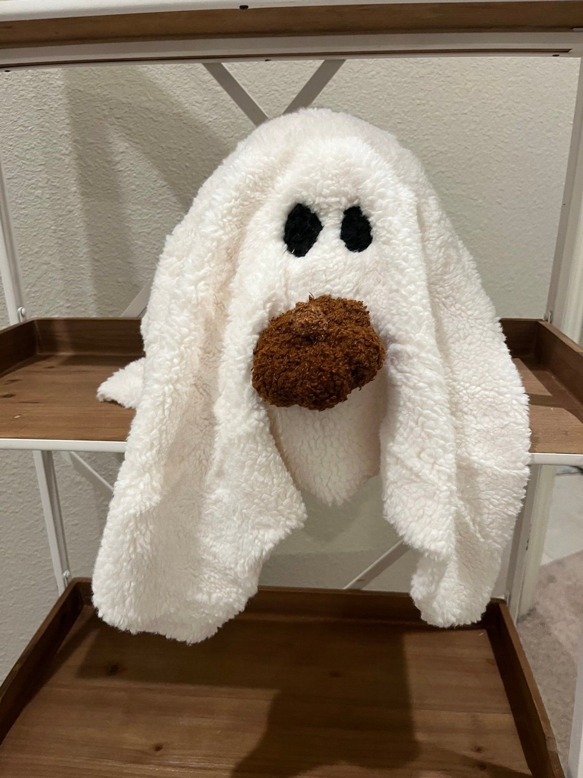 Plush Ghost Halloween Decor