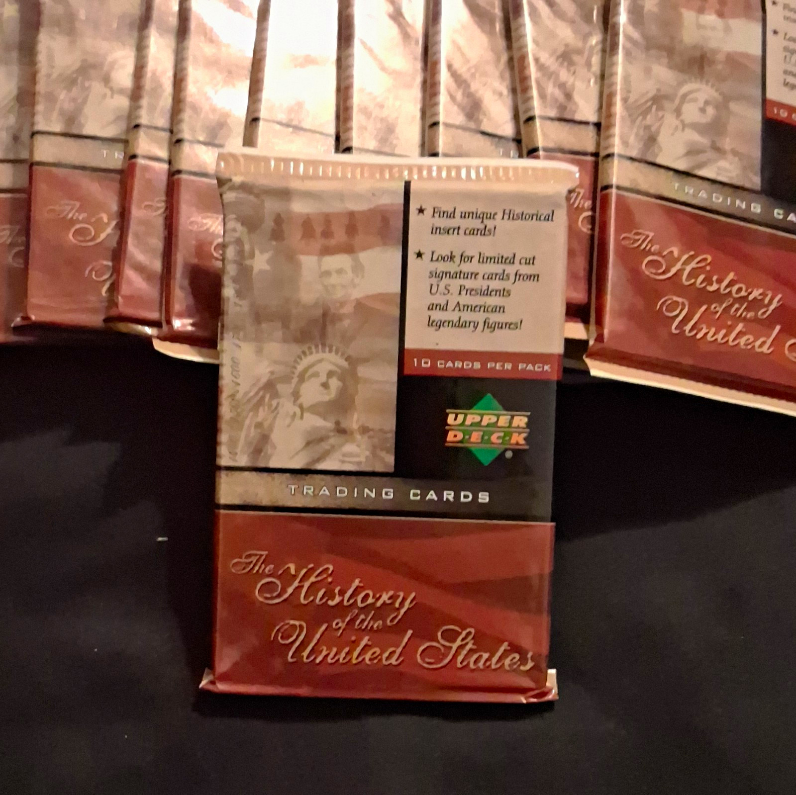 2004 Upper Deck U.S. History, The History of the United States - 10 Pack Lot