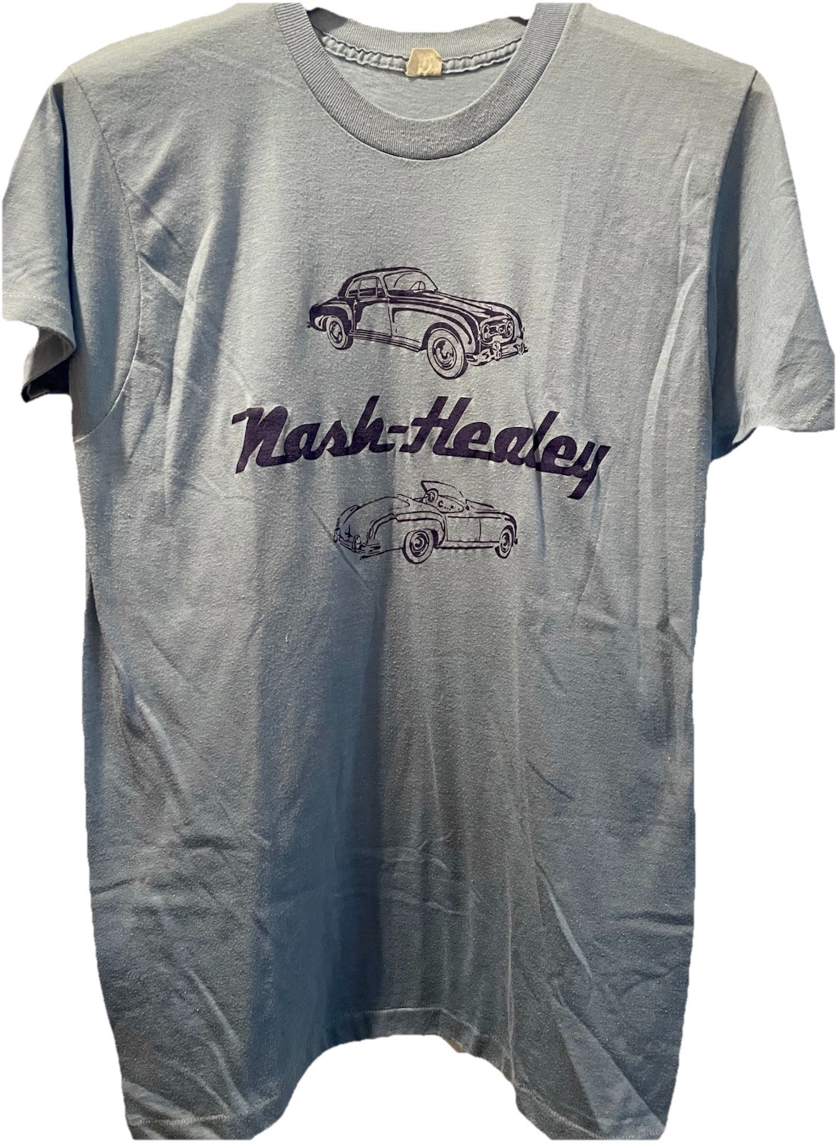 RARE Vintage 60s 70s NASH-HEALEY Automobile Tshirt Single-Stitch L